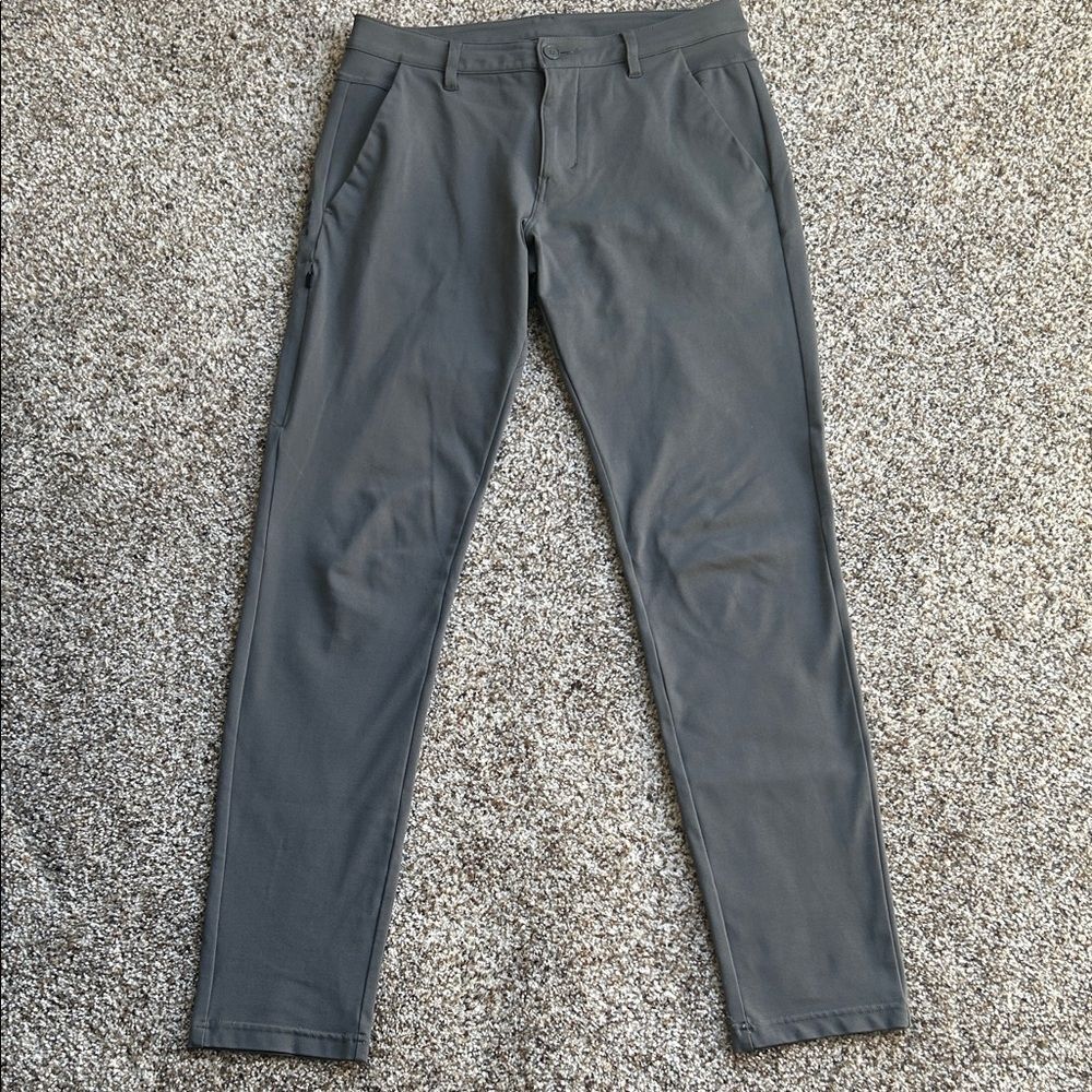 Bylt Basics Everyday Pants 2.0 - Slim Fit - 31” TALL
(Charcoal)